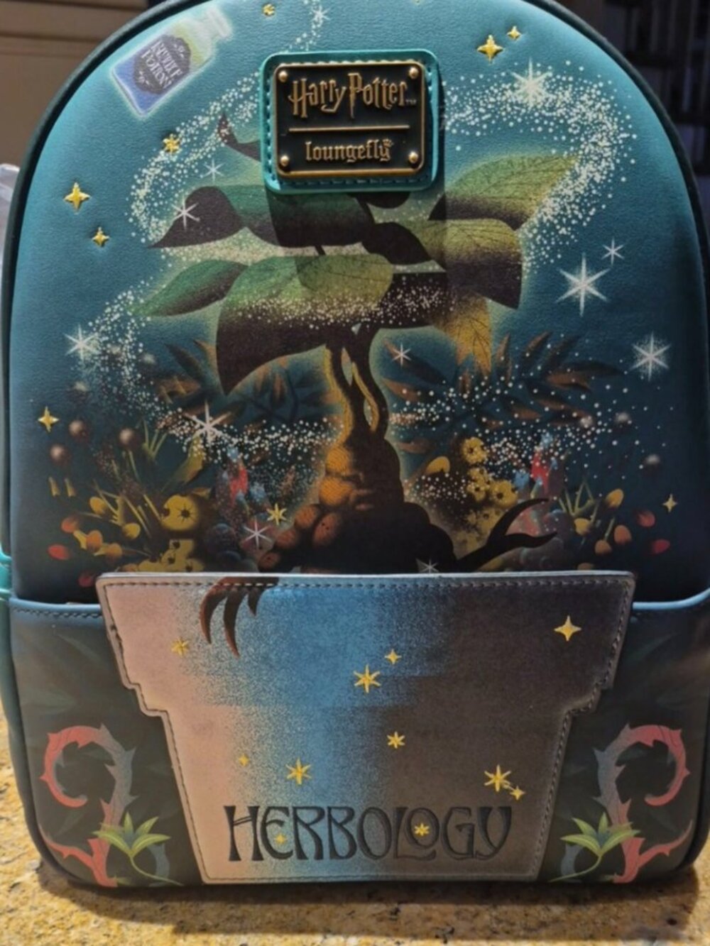 HARRY POTTER LONGEFLY HERBOLOGY BACK PACK NEW WITH TAGS